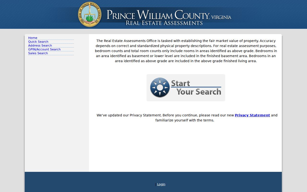 Buckhall street directory PublicAccessNow assessor search modes